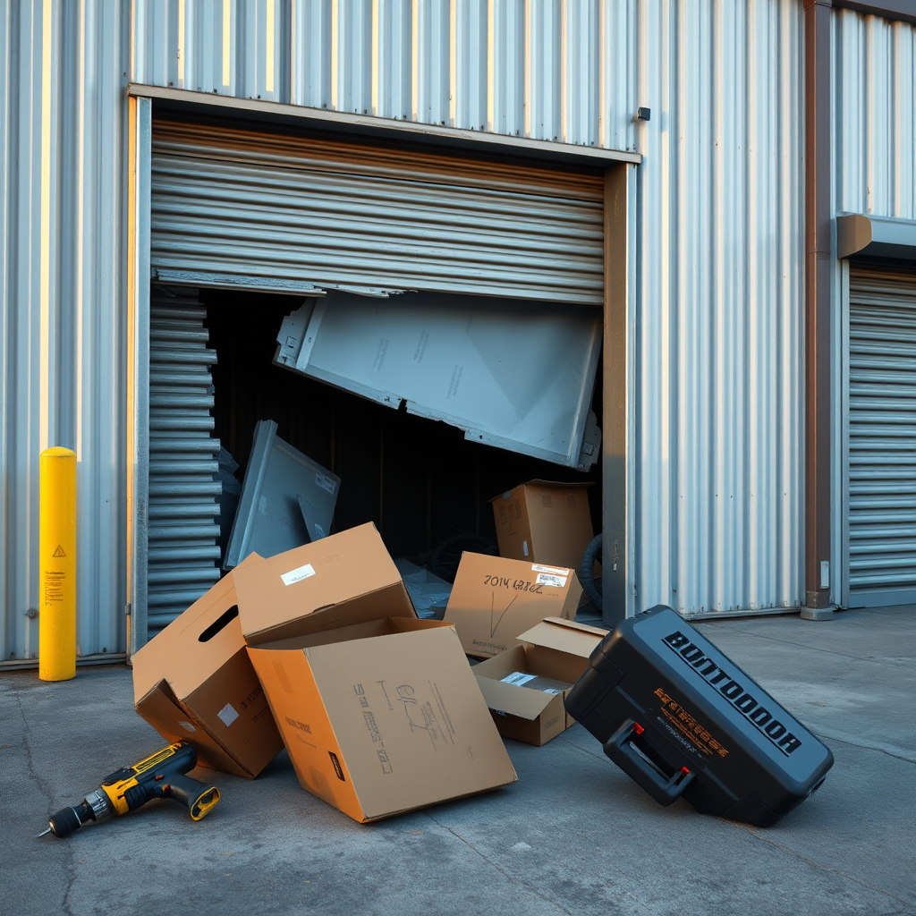 Authorities are working to uncover suspects linked to a break-in at a storage facility